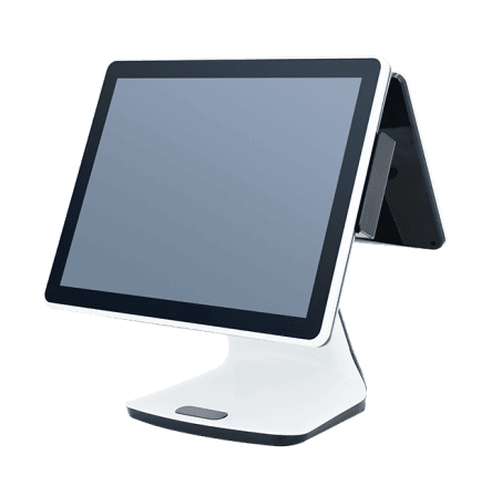 High-End POS System on Retail Counter